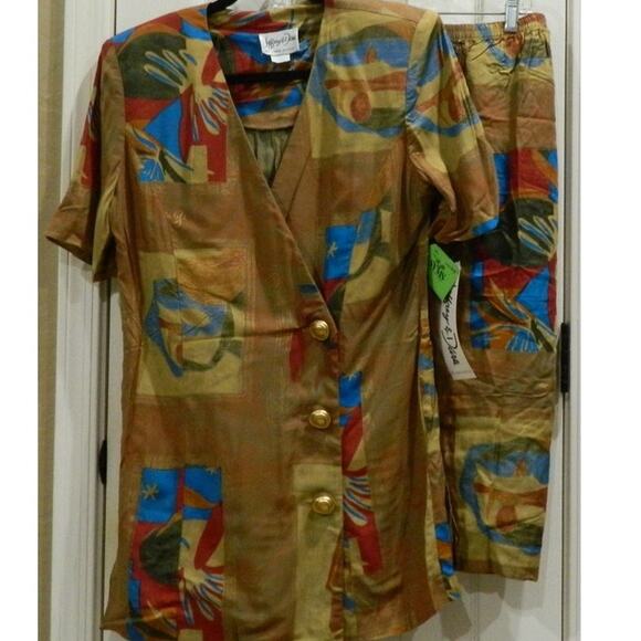 Jeffrey and Dara Skirt Set - Jacket and Skirt Size 10 - Picture 4 of 9